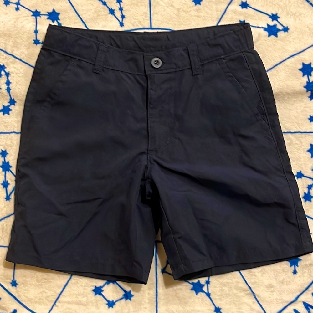 Boy’s navy blue uniform shorts